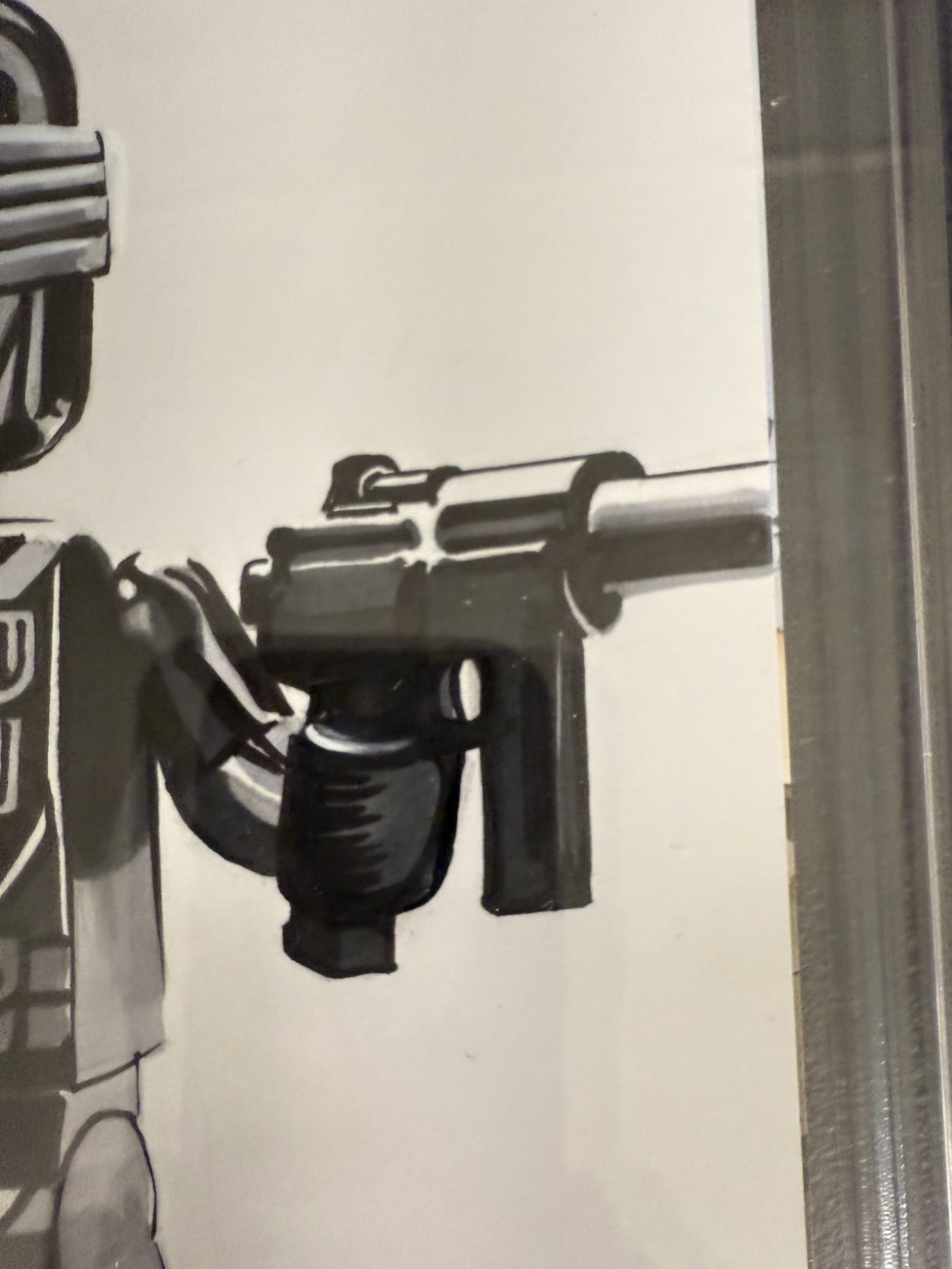 G.I. JOE #1 Lego Snake Eyes Sketch Cover Signed CGC Yellow Label 9.8 Graded Slab