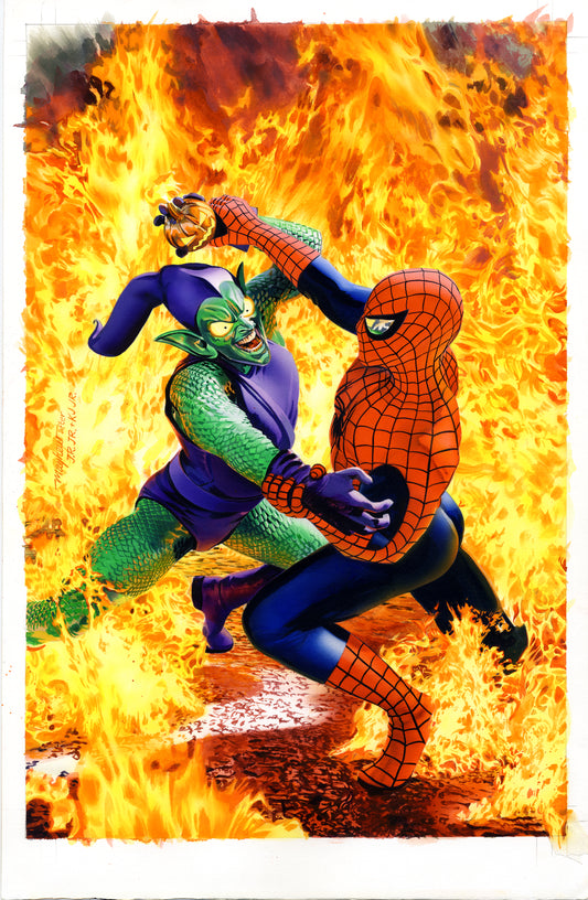 AMAZING SPIDER-MAN #49/850 Mike Mayhew Studio Variant Cover Art